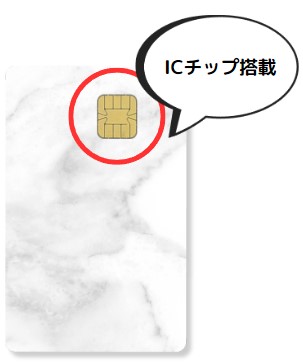 TGC CARDはICチップ搭載クレジットカード